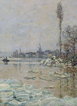 a002183《浮冰》法国画家克劳德·莫奈高清作品