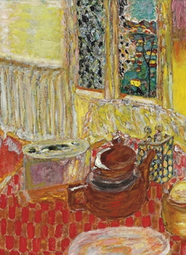 a026028《早餐》法国画家皮埃尔·博纳尔高清作品