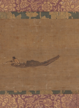 b5047008《寒江独钓图》宋代画家马远高清作品