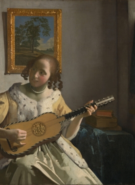 《戴珍珠耳环的少女》荷兰画家约翰内斯·维米尔高清作品 – 高清名画