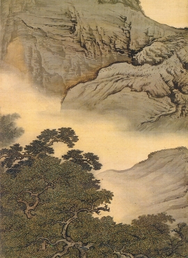 b2121024《梁园飞雪图》清代画家袁江高清作品