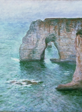 a002248《大岩门象鼻山》法国画家克劳德·莫奈高清作品