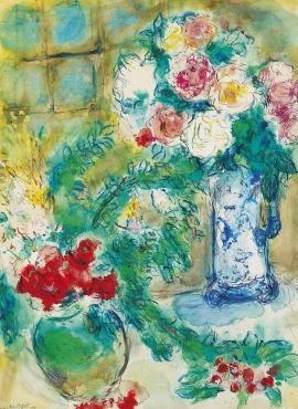 a019060《群花中的男孩》法国画家爱德华·马奈高清作品 高清名画